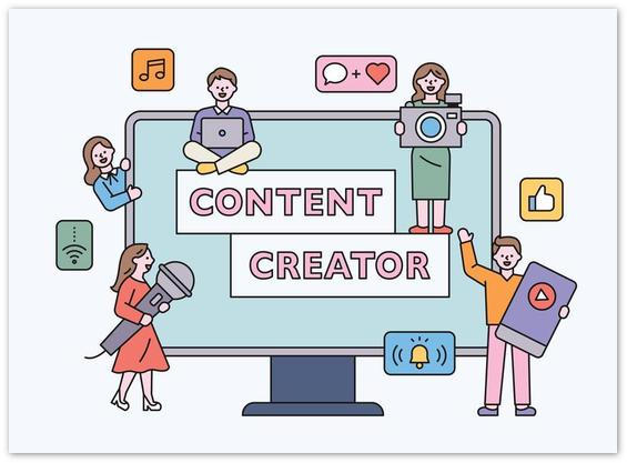 online-content-creators-are-standing-in-front-of-a-large-monitor-and-saying-hello-vector.jpg